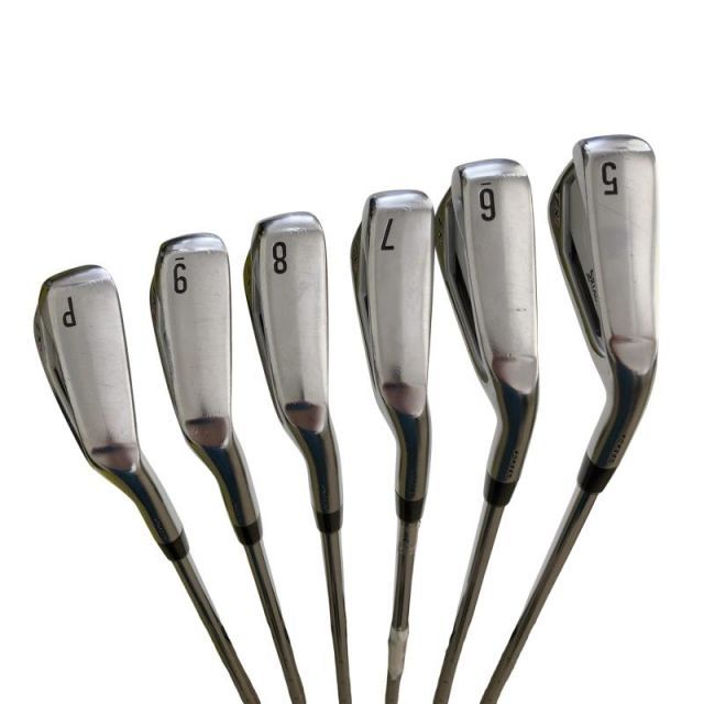中古】 ダンロップ SRIXON ZX5 6S アイアンセット IR リシャフト