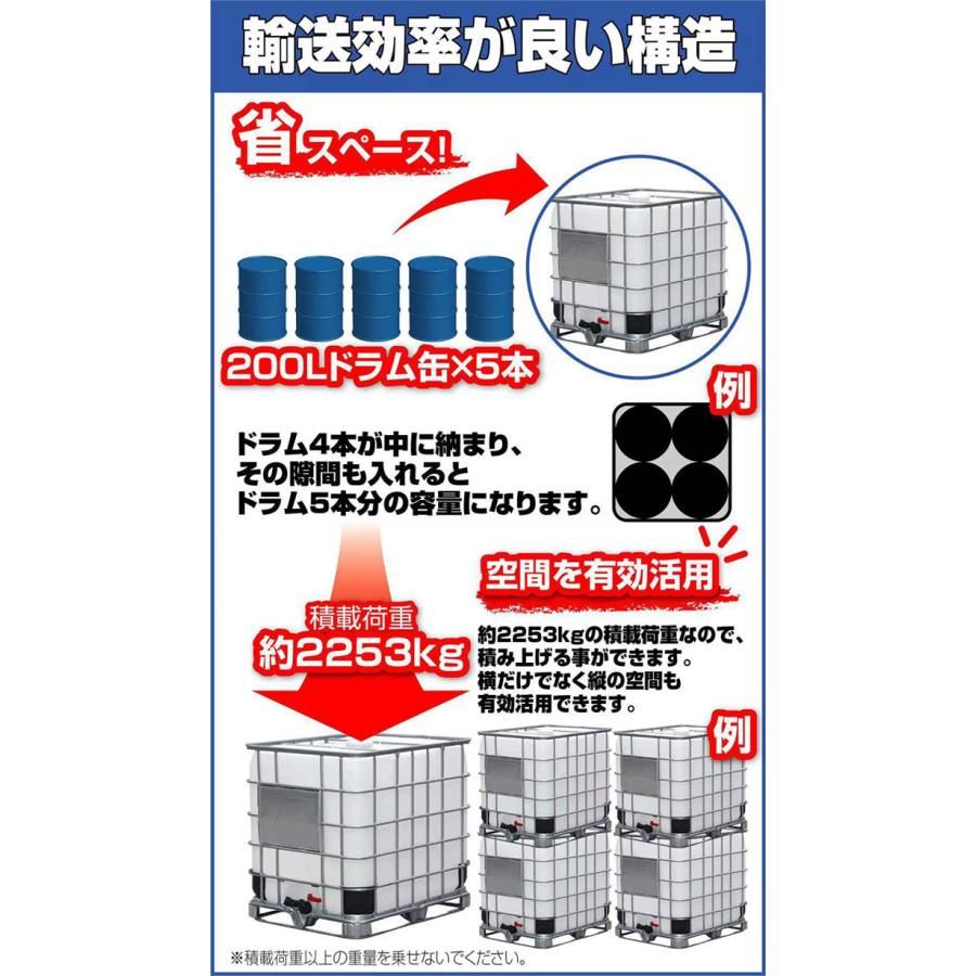 新品・未使用】 水タンク ローリータンク 大型 1000L 貯水タンク
