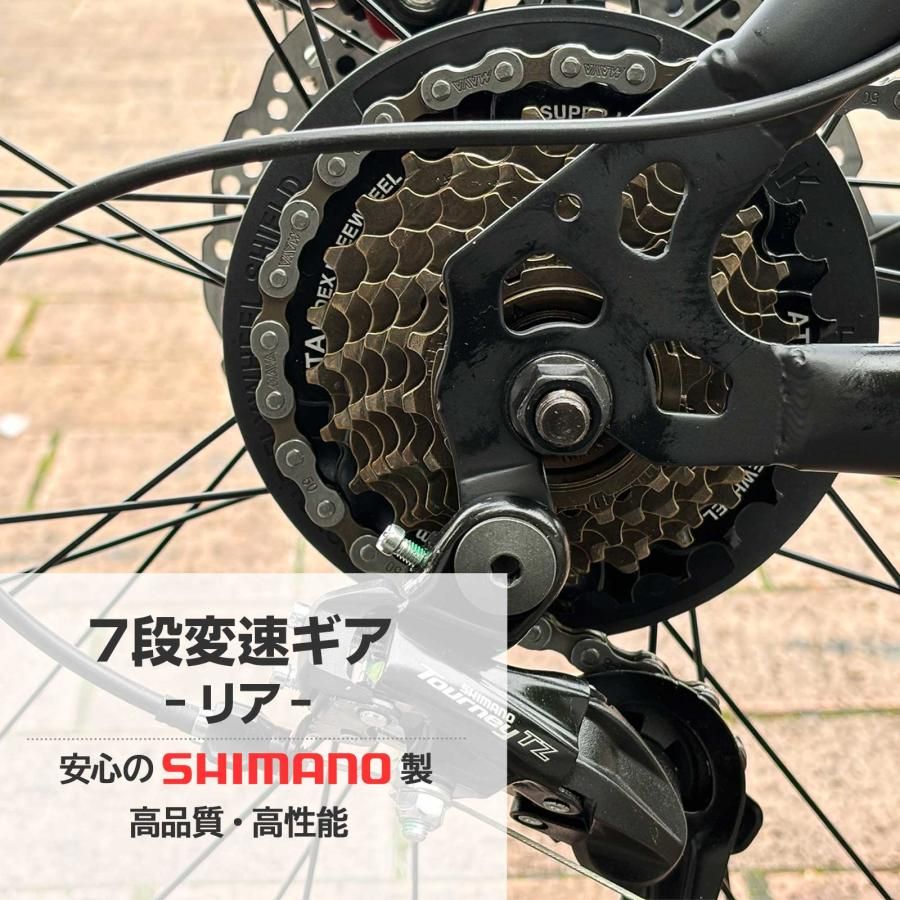 新品・未使用】 ネオン マウンテンバイク 26インチ シマノ製 21段変速