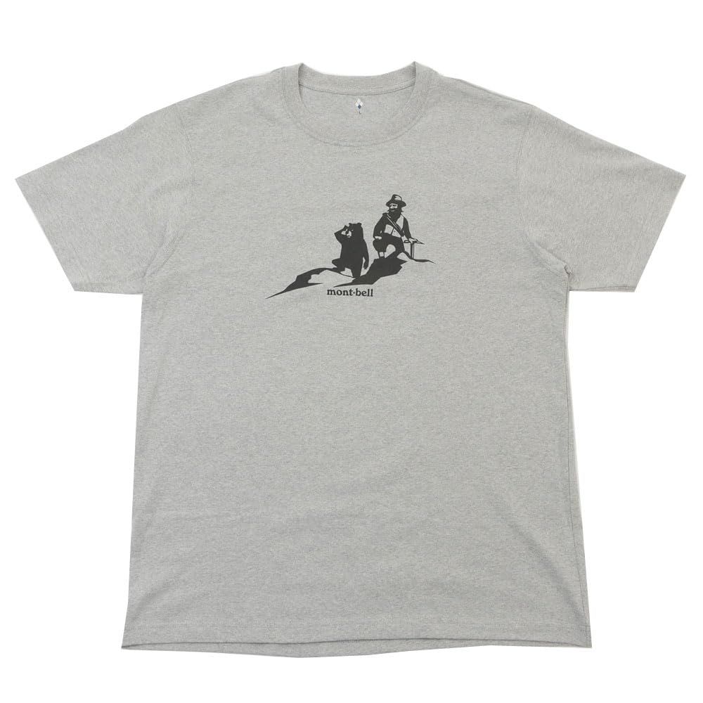 [モンベル] Pear Skin Cotton Hitoyama Koete Tee Tシャツ 2104818 LGY(ライトグレー) [Mサイズ]