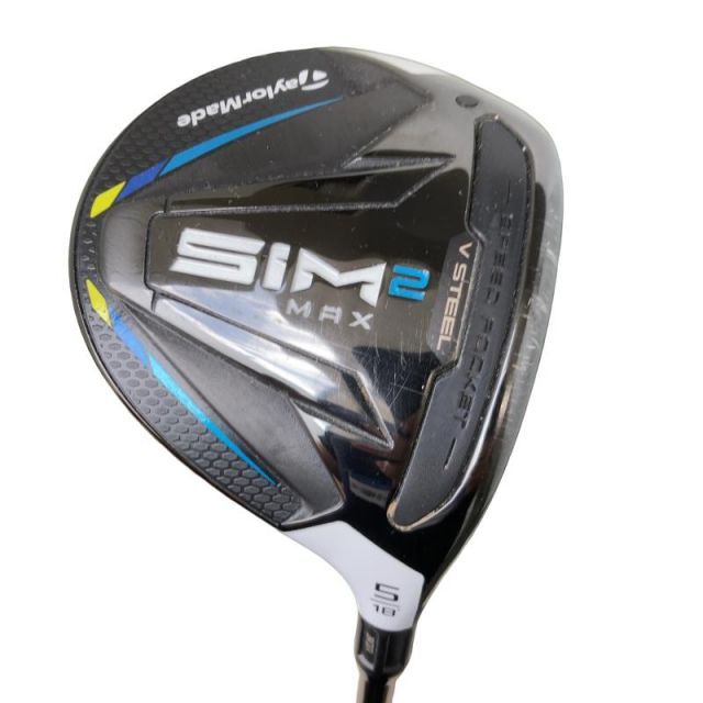 【中古】 テーラーメイド SIM2 MAX 5W フェアウェイウッド FW リシャフト (フレックスその他) メンズ 男性用 右利き 右用 Cランク ゴルフクラブ