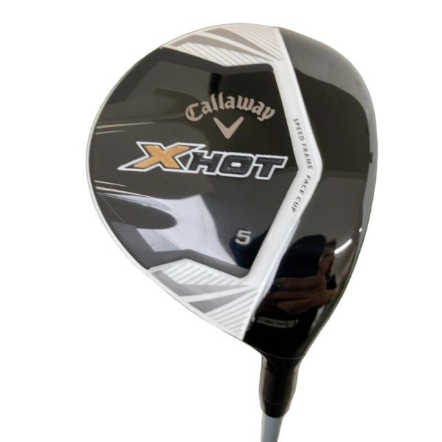【中古】 キャロウェイ X HOT 5W フェアウェイウッド FW X HOT 55W(フェアウェイウッド) (フレックスSR) メンズ 男性用 右利き 右用 Cランク ゴルフクラブ