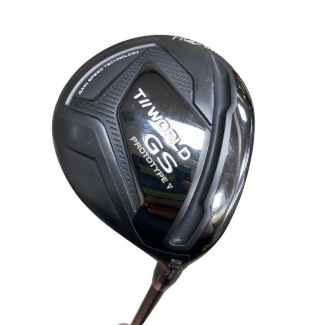 【中古】 本間ゴルフ TOUR WORLD GS PROTOTYPE V 5W フェアウェイウッド FW VIZARD FZ-6 (フレックスS) メンズ 男性用 右利き 右用 Cランク ゴルフクラブ