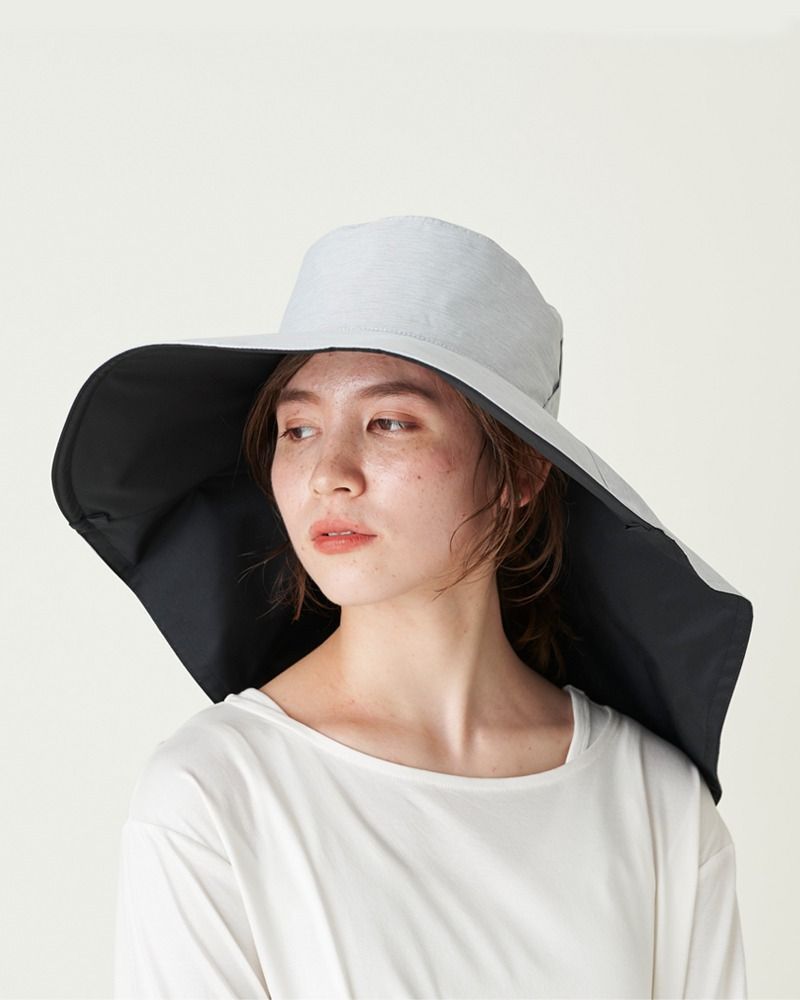 新品未使用 SUN BARRIER 100 サンバリア100 オーバル・ハット 帽子