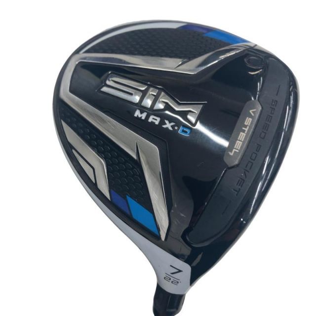 【中古】 テーラーメイド SIM MAX-D 7W フェアウェイウッド FW 純正特注シャフト (フレックスS) メンズ 男性用 右利き 右用 Cランク ゴルフクラブ