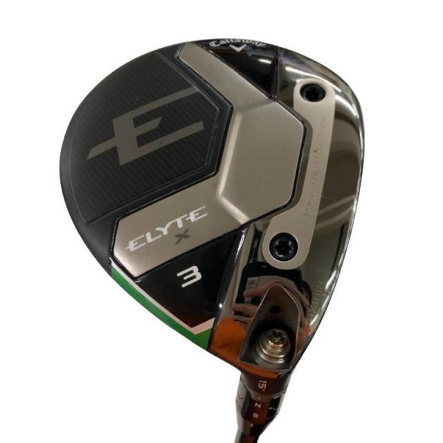 【中古】 キャロウェイ ELYTE X 3W フェアウェイウッド FW VENTUS GREEN 50 for CW(ELYTE FW) (フレックスS) メンズ 男性用 右利き 右用 Cランク ゴルフクラブ