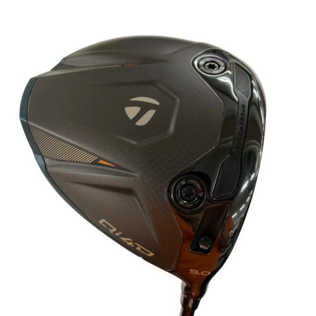 【中古】 テーラーメイド Qi4D 9° ドライバー DR REAX MR60(Qi4D DR) (フレックスS) メンズ 男性用 右利き 右用 Bランク ゴルフクラブ