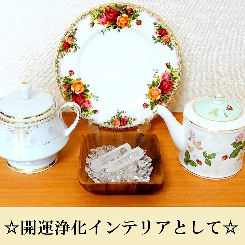 新品】 [のぞみや] ブラジル産天然水晶ポイント4本セット 長さ55mm