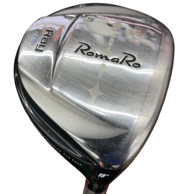 【中古】 RomaRo RomaRo Ray FW 5W フェアウェイウッド FW 純正特注シャフト (フレックスS) メンズ 男性用 右利き 右用 Cランク ゴルフクラブ