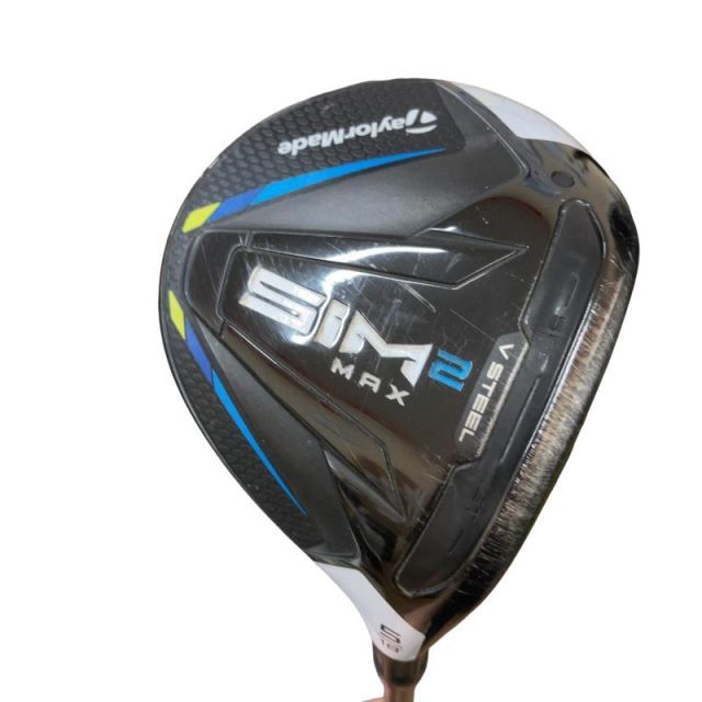 【中古】 テーラーメイド SIM2 MAX 5W フェアウェイウッド FW TENSEI BLUE TM50(SIM2 FW) (フレックスS) メンズ 男性用 右利き 右用 Cランク ゴルフクラブ