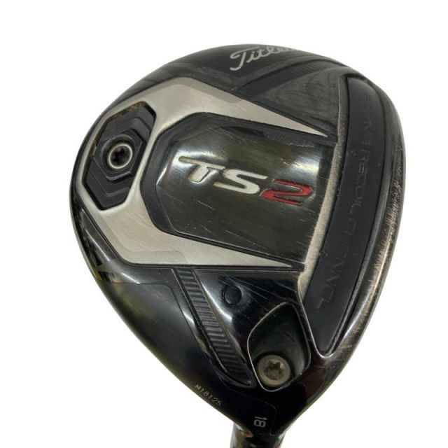 【中古】 タイトリスト TS2 18° フェアウェイウッド FW Titleist Speeder 519 EVOLUTION (フレックスS) メンズ 男性用 右利き 右用 Cランク ゴルフクラブ