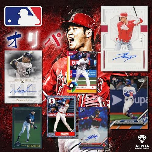 メジャーリーグ カード TOPPS ベースボールカード オリパ 野球 【 大谷翔平 争奪オリパ 】 全800口 ALPHAのオリパ（10連 オリパ）[ロット1]Ju d4cb184f
