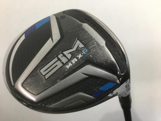 返品OK 【中古ゴルフクラブ】テーラーメイド SIM MAX-D (シム マックス-D) フェアウェイ 2020 (日本仕様) TENSEI AV ブルー 55 5W