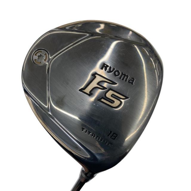 【中古】 リョーマゴルフ Ryoma F シルバー F5 フェアウェイウッド FW Tour AD RF2 (フレックスSR) メンズ 男性用 右利き 右用 Cランク ゴルフクラブ