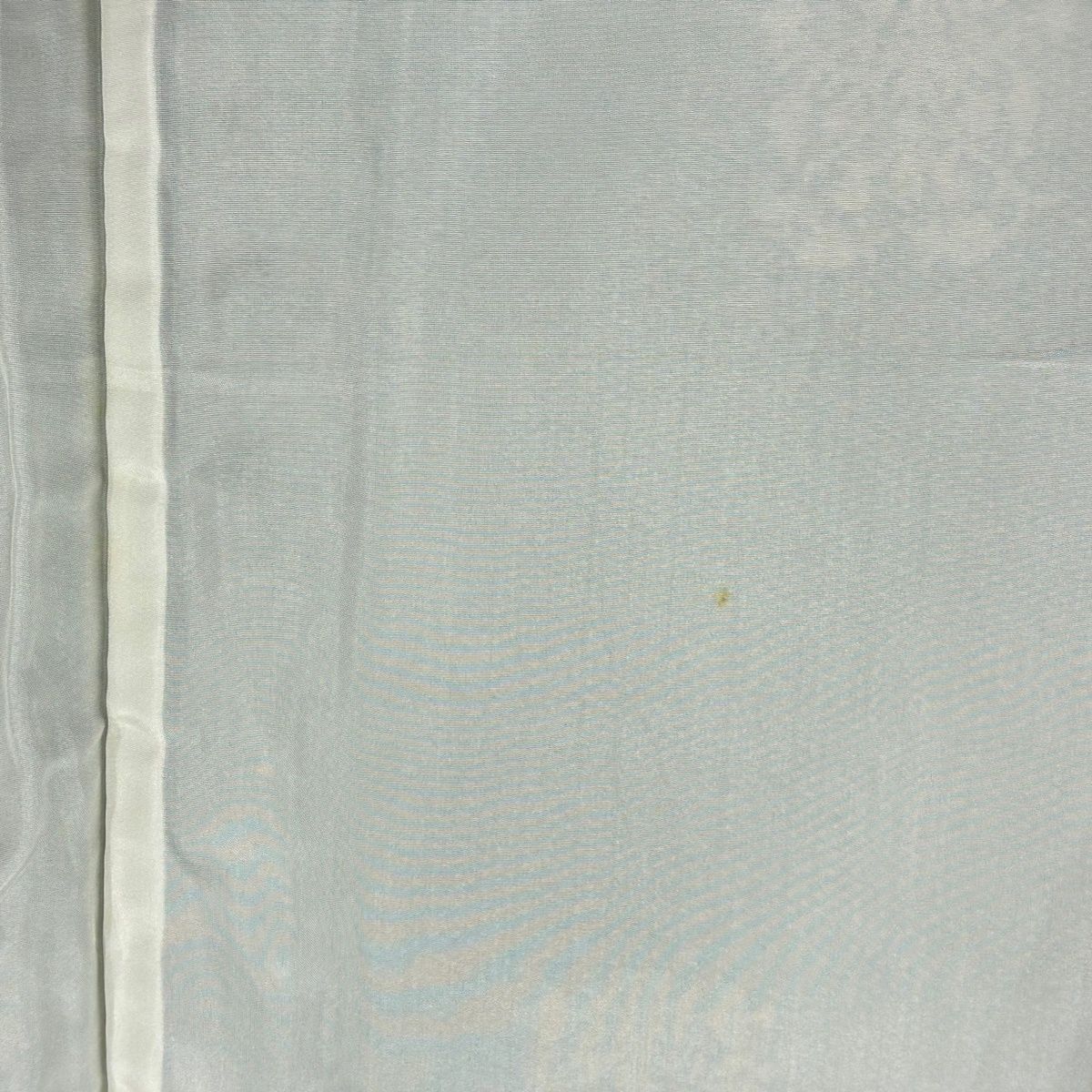 美品】 小紋 身丈158cm 裄丈64.5cm M 袷 草花 深緑 正絹 優品 【中古