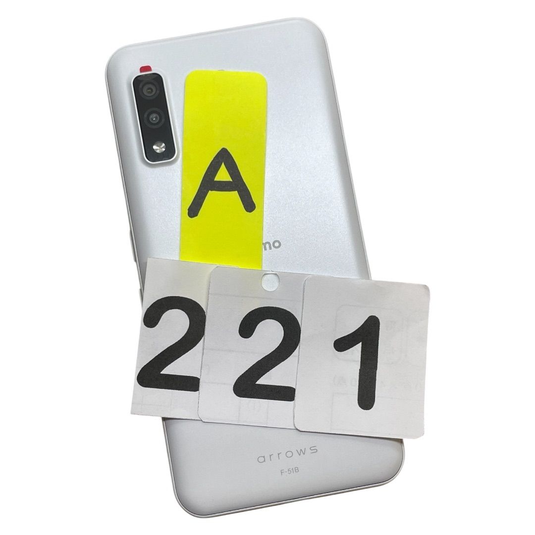 arrows We F-51B 64GB ホワイト SIMフリー 美品 - メルカリ