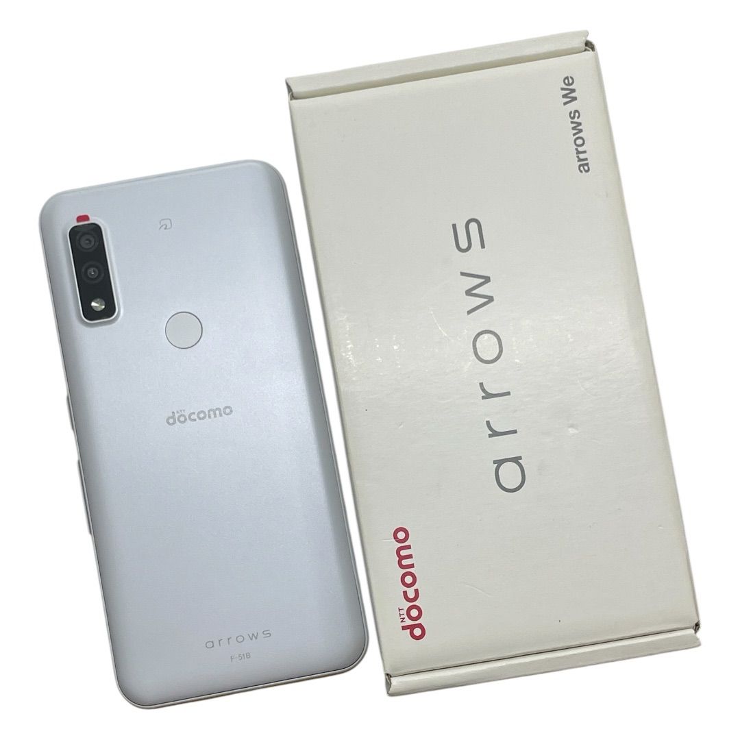 arrows We F-51B 64GB ホワイト SIMフリー 美品 - メルカリ