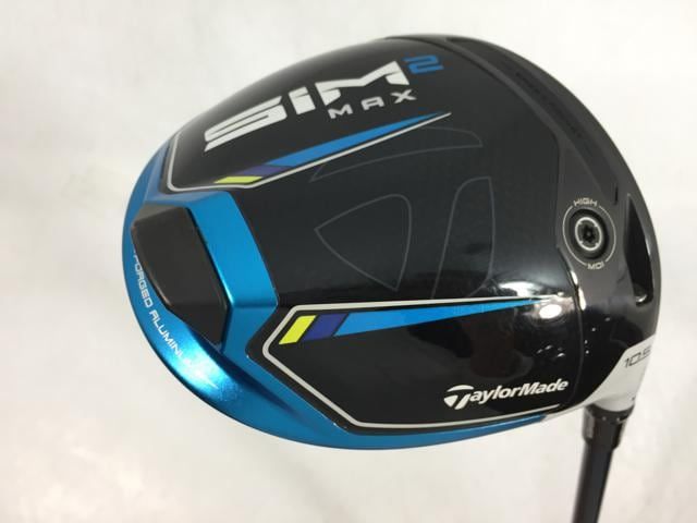返品OK 【中古ゴルフクラブ】【超美品】テーラーメイド SIM2 MAX (シム2 マックス) ドライバー 2021 (日本仕様) TENSEI BLUE TM50 1W
