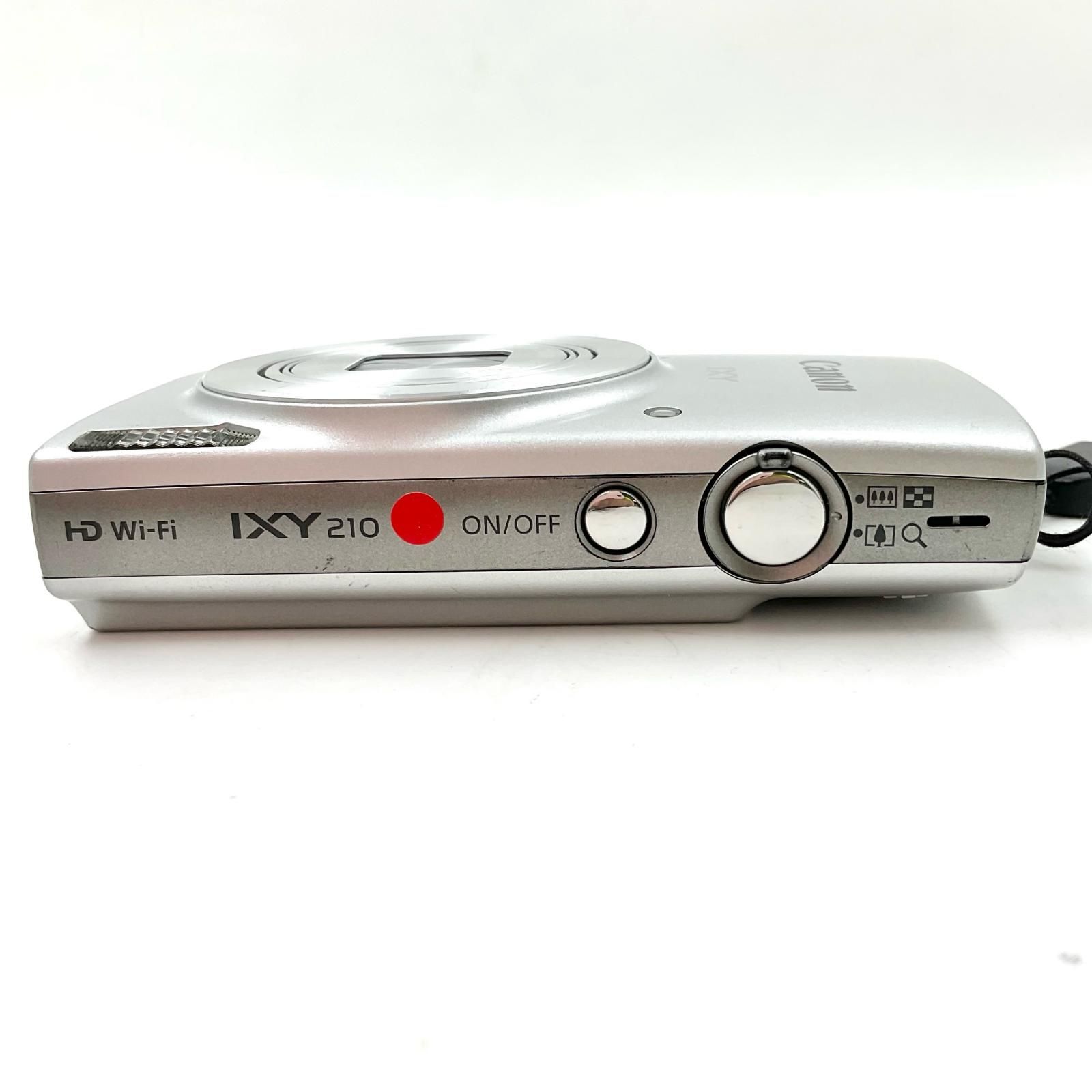 全額返金保証】【最速発送】Canon コンパクトデジタルカメラ IXY 210 