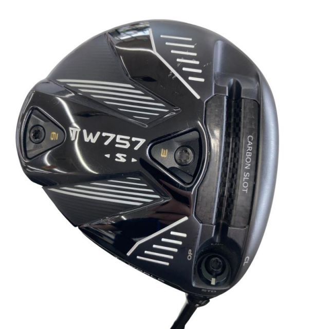 【中古】 本間ゴルフ TOUR WORLD TW757 S 9° ドライバー DR VIZARD for TW757(DR) (フレックスS) メンズ 男性用 右利き 右用 Cランク ゴルフクラブ