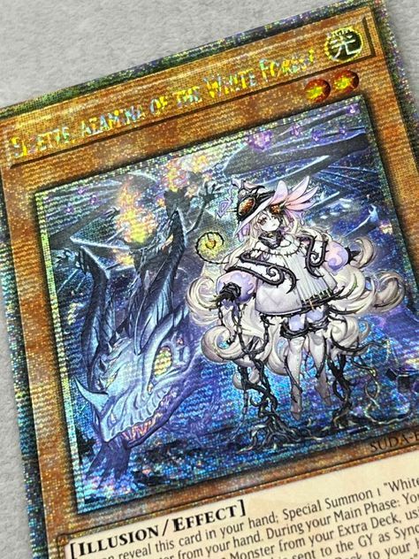 遊戯王 英語 北米版 白き森の聖徒リゼット 25thシークレットレア 1st