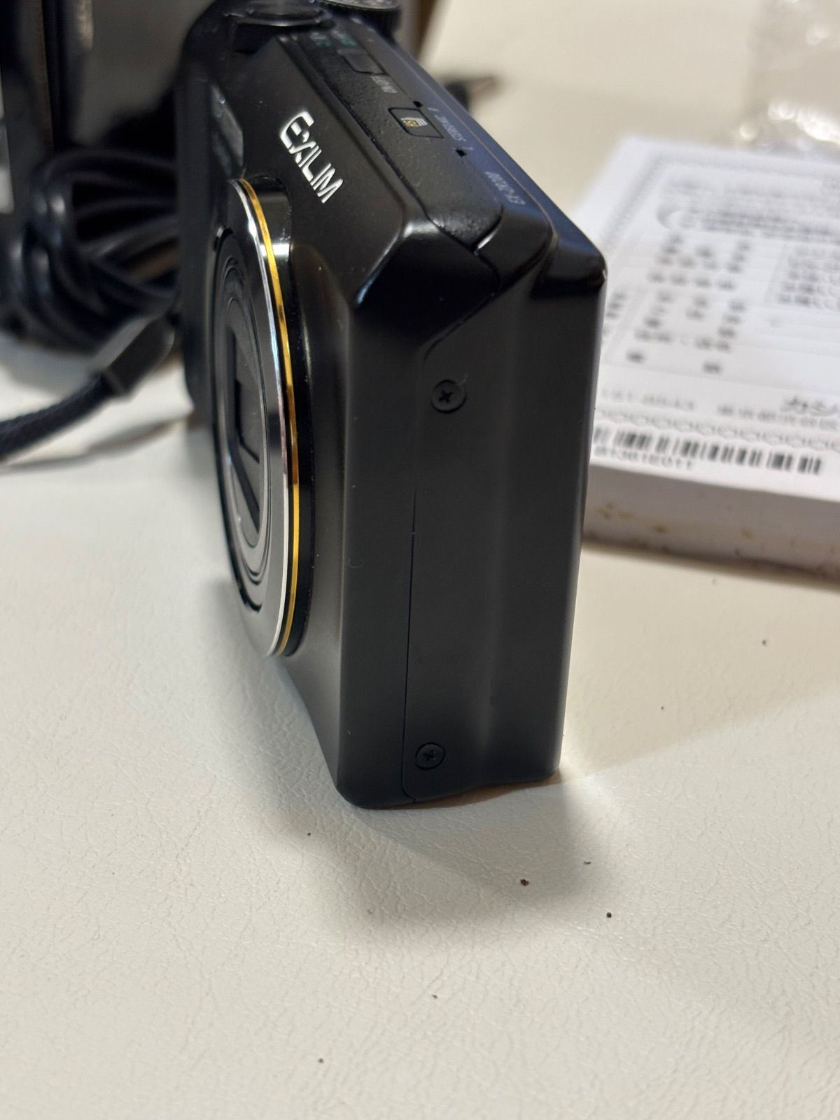 CASIO EXILIM EX-ZR200 ブラック 動作確認済み 元箱・充電器・説明書付