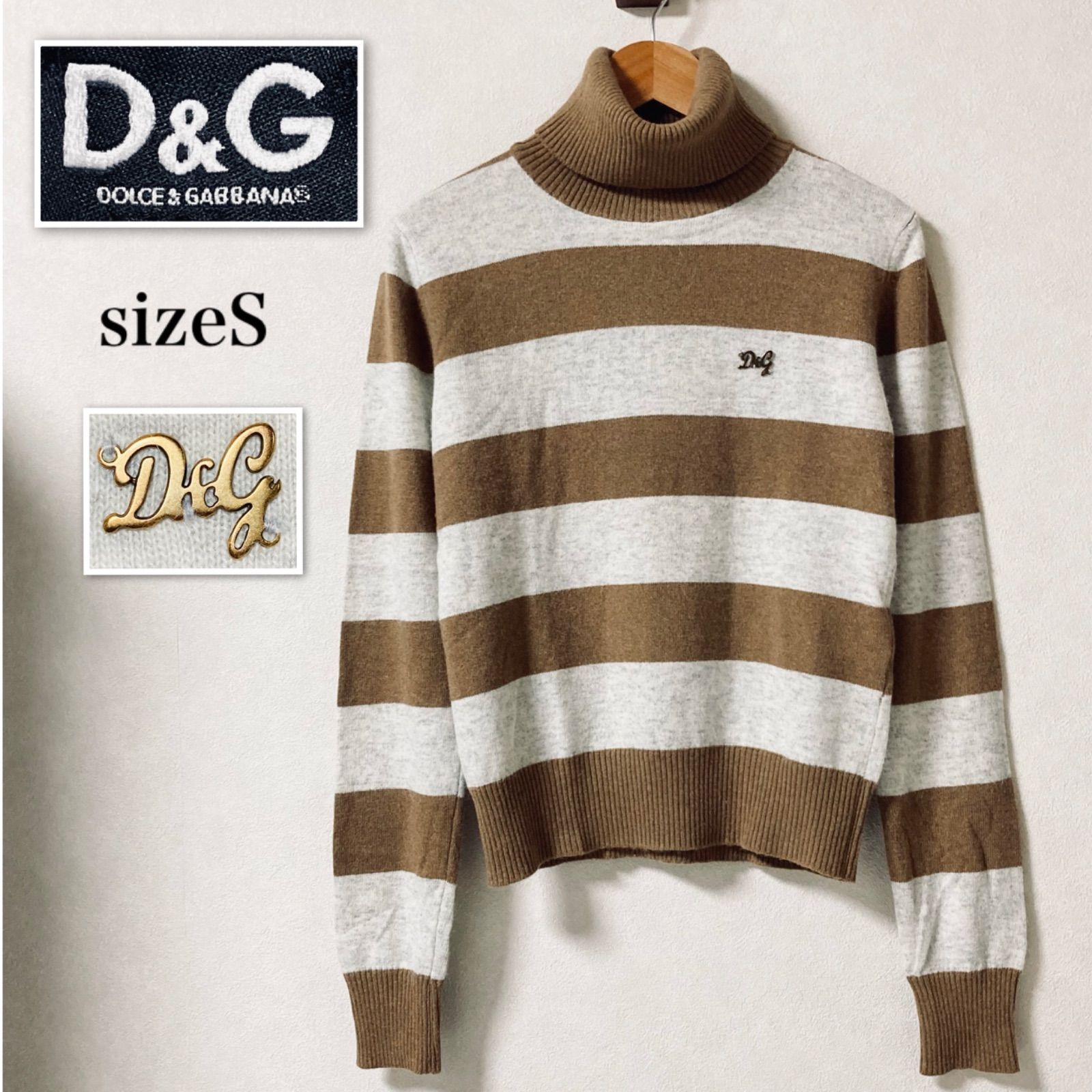 □極美品□カシミヤ&アンゴラ混□D&G DOLCE＆GABBANA ドルチェアンド