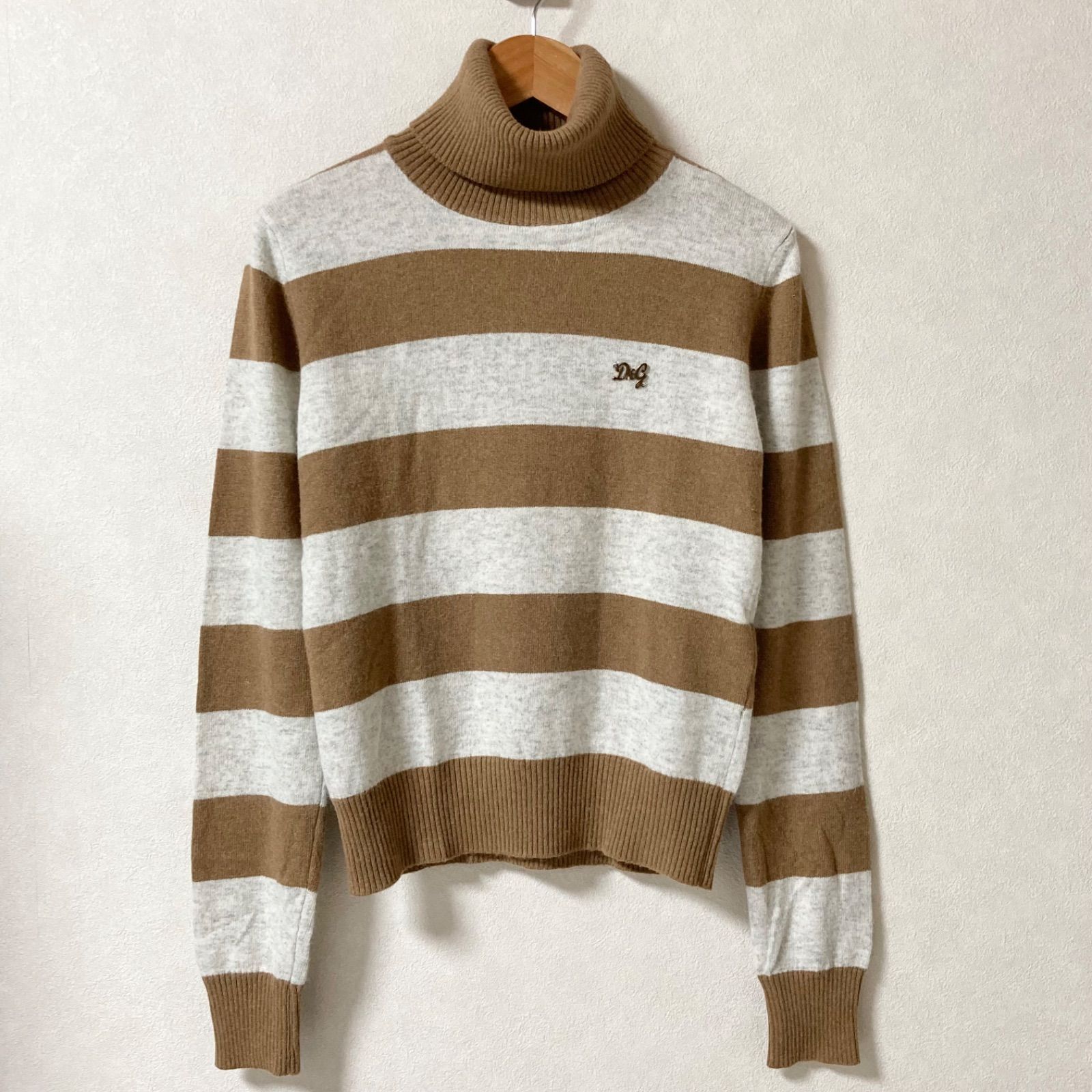 □極美品□カシミヤ&アンゴラ混□D&G DOLCE＆GABBANA ドルチェアンド