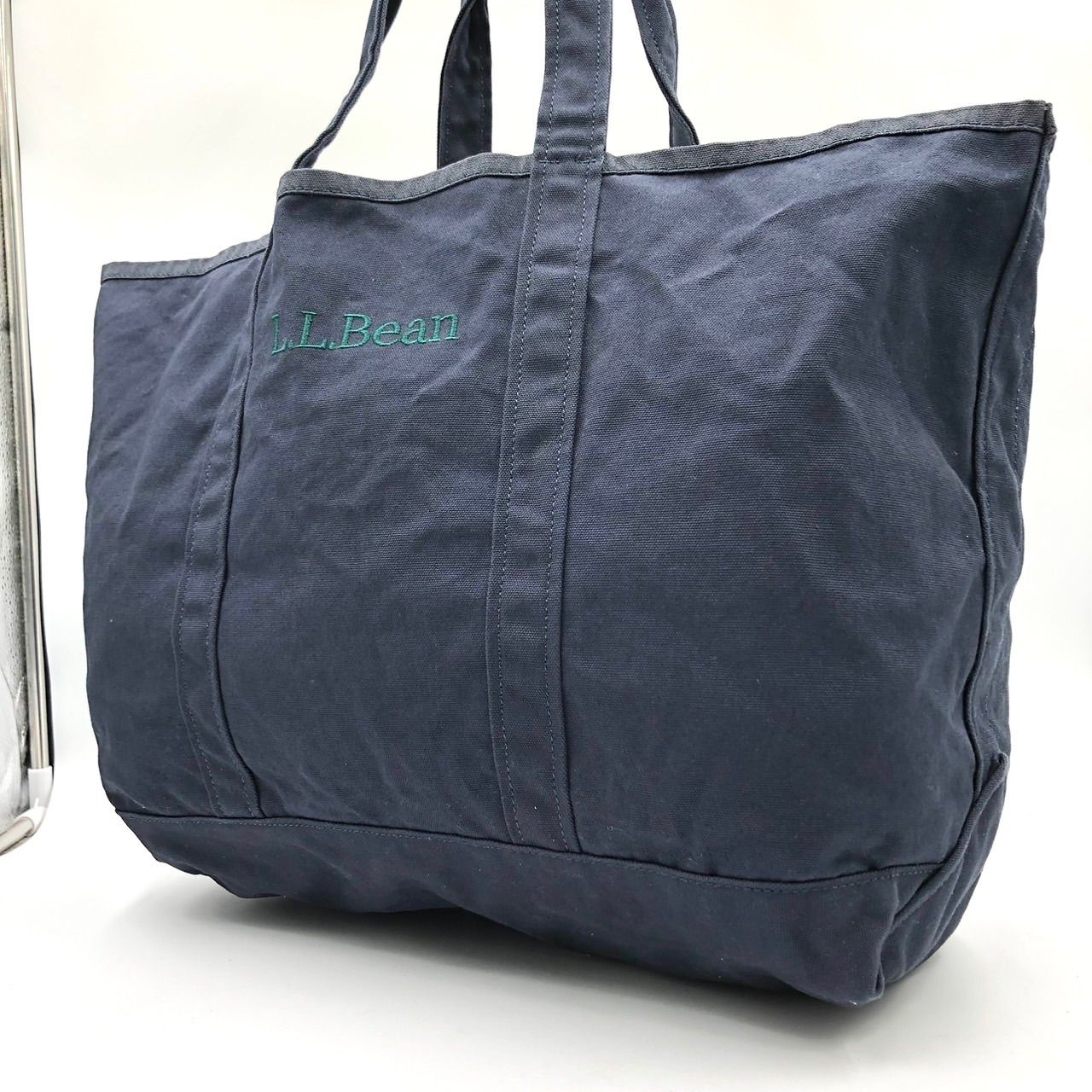 L.L.Bean エルエルビーン キャンバス トートバッグ ネイビー 大容量
