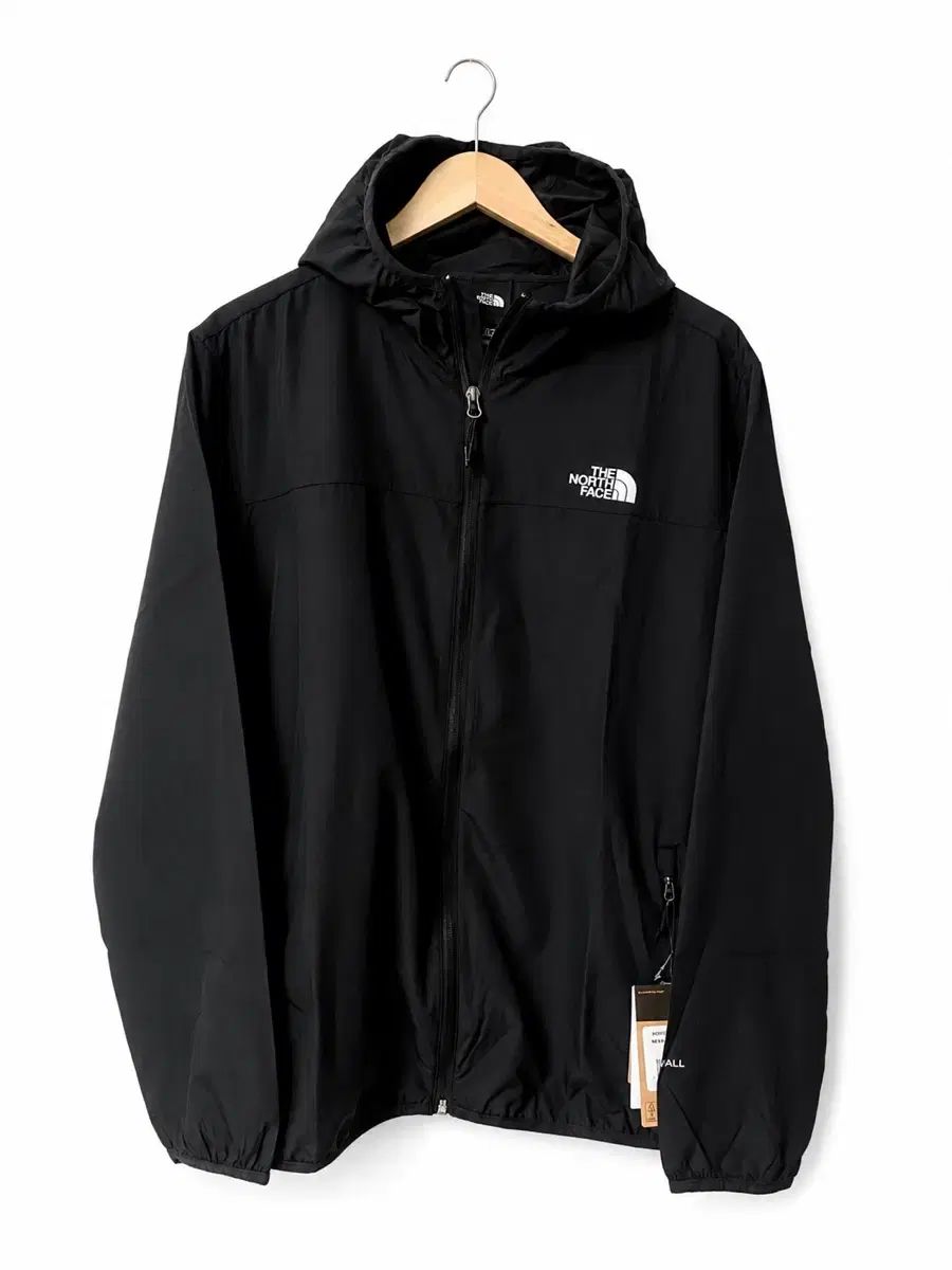 THE NORTH FACE ザノースフェイス フード ウィンドブレーカー ブラック