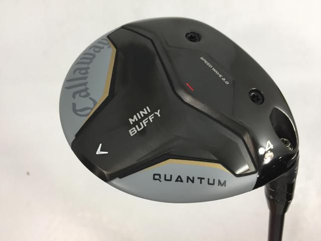返品OK 【中古ゴルフクラブ】【超美品】キャロウェイ QUANTUM MINI BUFFY (クアンタム ミニ バフィ) フェアウェイ 2026 (日本仕様) ATHLEMAX 60 for Callaway 4W