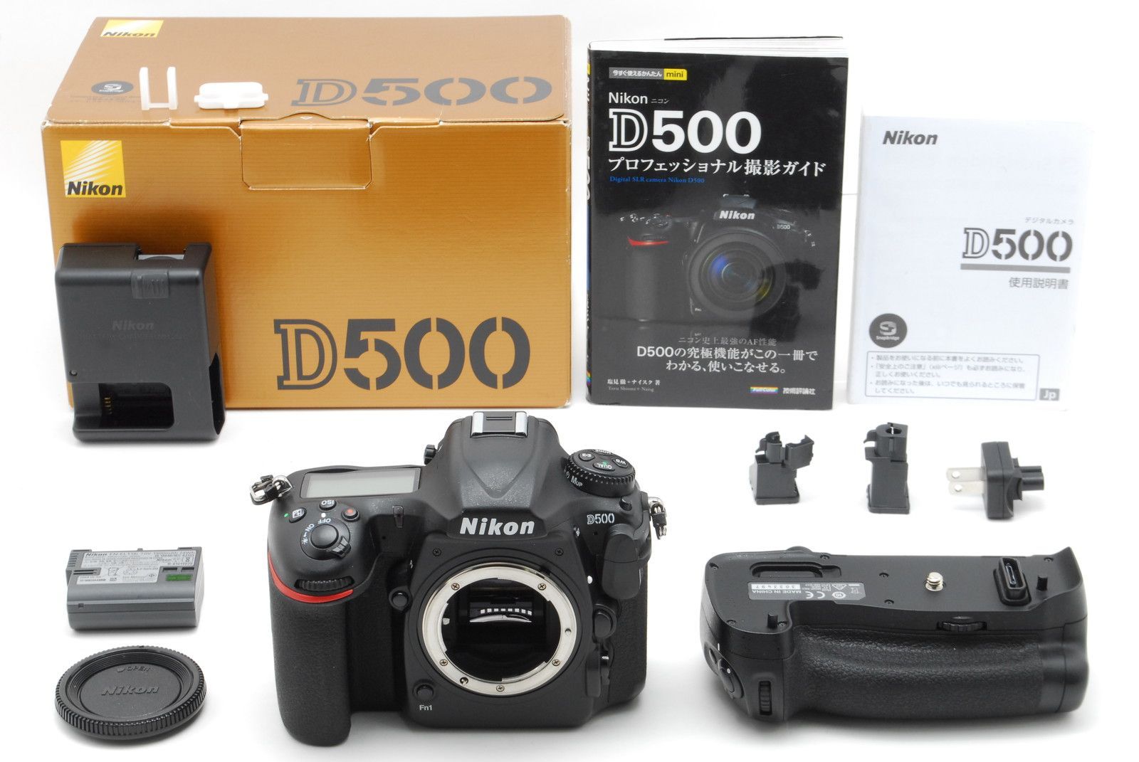 美品 グリップ付き】Nikon ニコン D500+MB-D17 - メルカリ