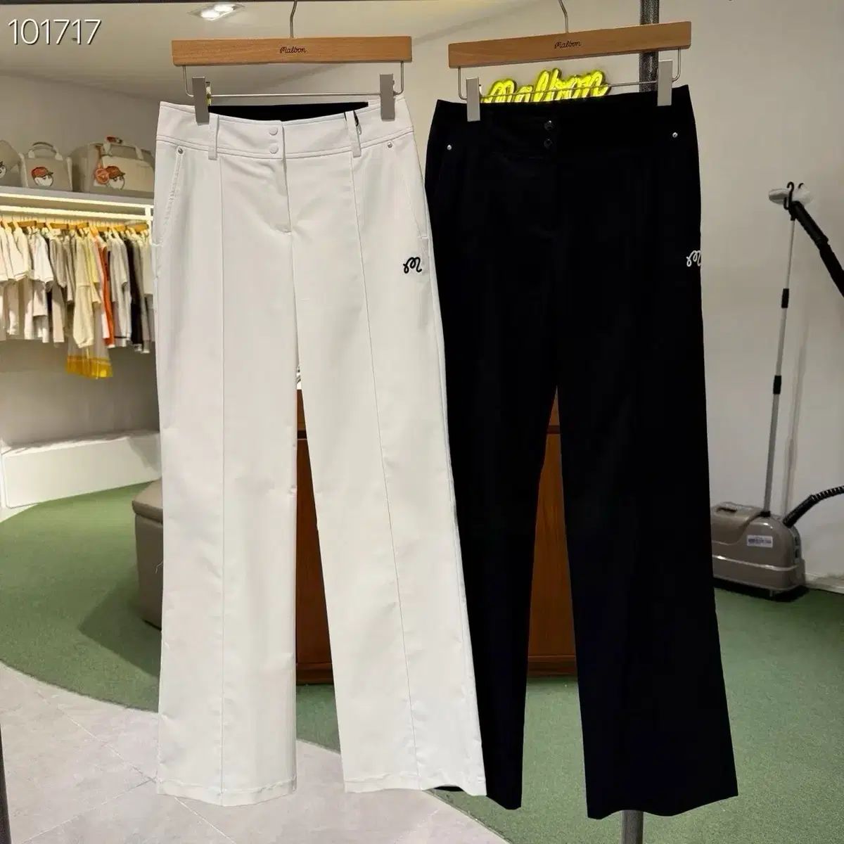 マルボンゴルフ レディース セミ ワイド ブーツカット パンツ
