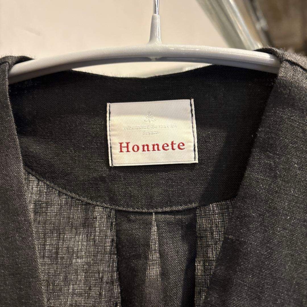 東あずま店 併売品】 オネット HONNETE リネン 麻 LINEN natural