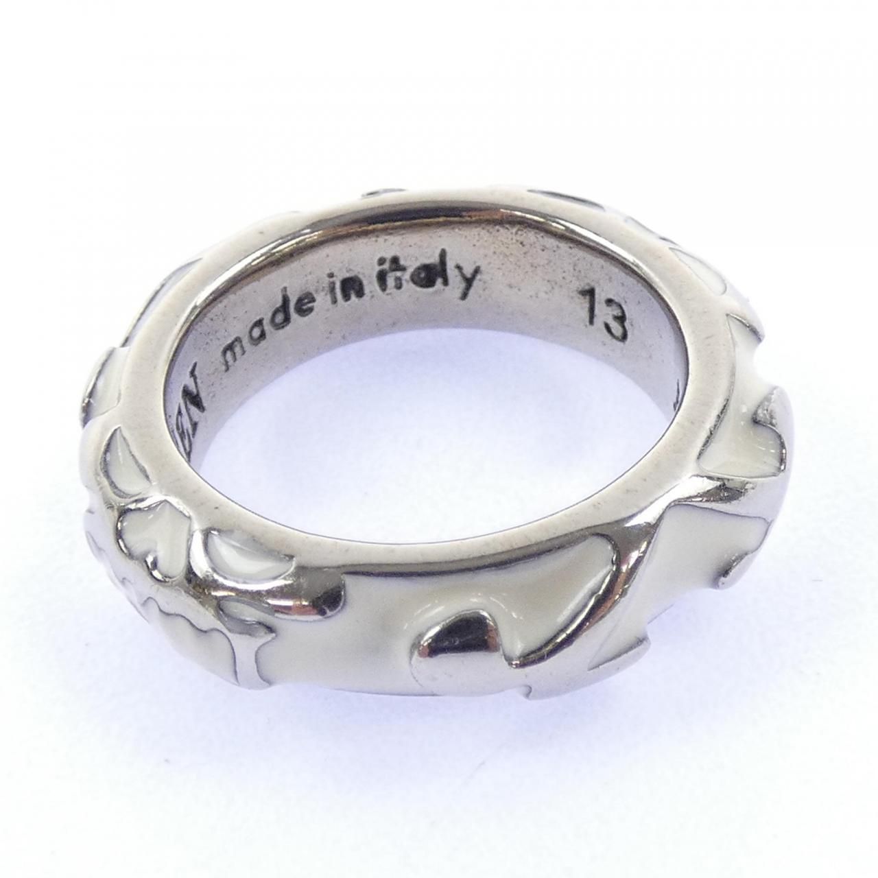 アレキサンダーマックイーン ヴィンテージ シルバーダブルリング 中古 アレキサンダーマックイーン ALEXANDER McQUEEN RING - メルカリ