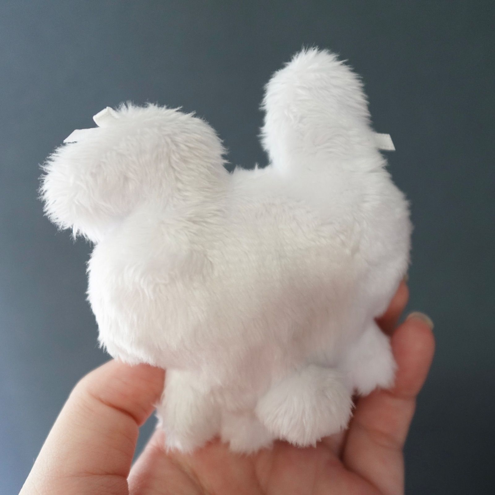 作家様ハンドメイド 白いうさぎのぬいぐるみ 作家様 ハンドメイド