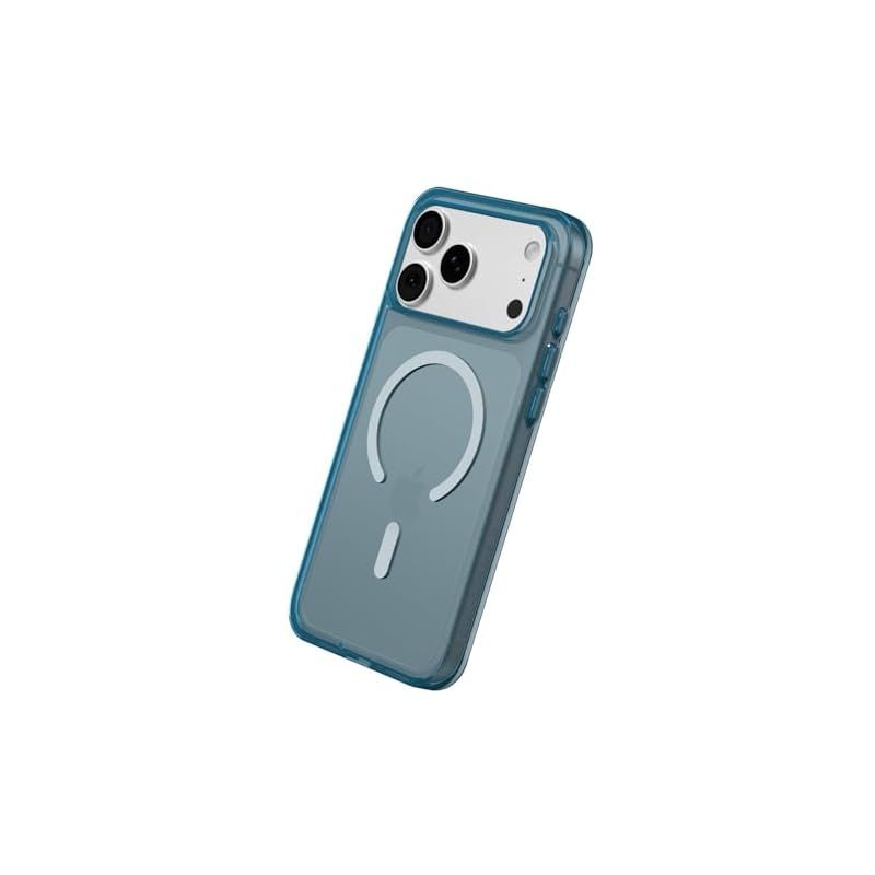 【新品】 RHINOSHIELD クリアケース MagSafe対応 iPhone 17 Pro Max 用 | 強力マグネット、軍用落下基準を超える、傷防止、耐衝撃の透明保護ケース - ノクターンブルー
