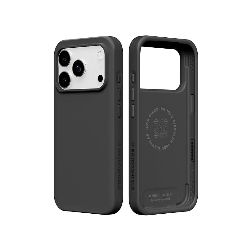 【新品】 RHINOSHIELD ライノシールド iPhone 17 Pro対応 耐衝撃スマホケース | SolidX - 強化された衝撃吸収保護 軍規格を超える落下保護 ミニマル スリムデザイン - ブラック