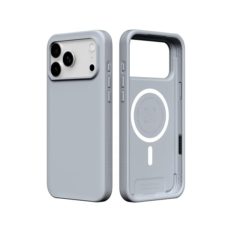 【新品】 RHINOSHIELD ライノシールド MagSafe対応 iPhone 17 Pro Max対応 耐衝撃スマホケース | SolidX - 強化された衝撃吸収保護 軍規格を超える落下保護 ミニマル スリムデザイン - アッシュグレー