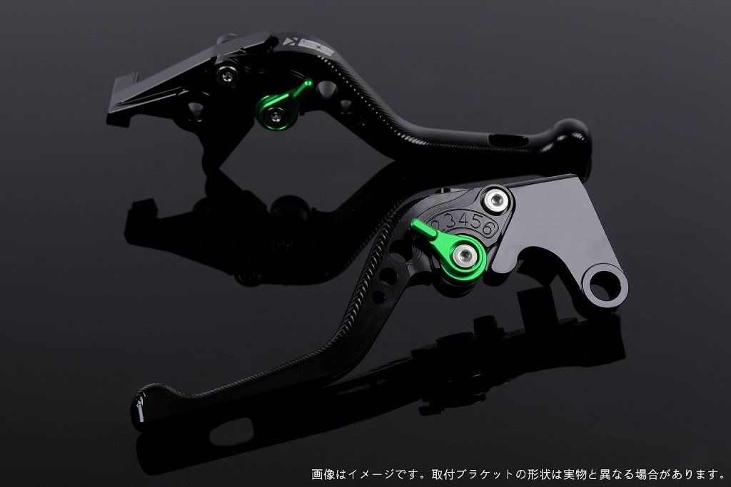 新品 SSK スピードラ アジャストレバーセット 3Dショート レバー本体カラー:グリーン アジャスターカラー:グリーン SUZUKI GSX-S125/GSX-R125 2017-2019