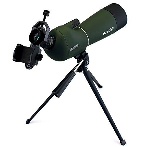 SVBONY SV28 フィールドスコープ 20-60x 60mm 望遠鏡 スポッティングスコープ 傾斜型 ズーム高倍率 60mm口径 IP65防水 FMC多層膜コーティング 明るい視界 バードウォッチング 野鳥観察 アーチェリー 射撃 自然 22470357