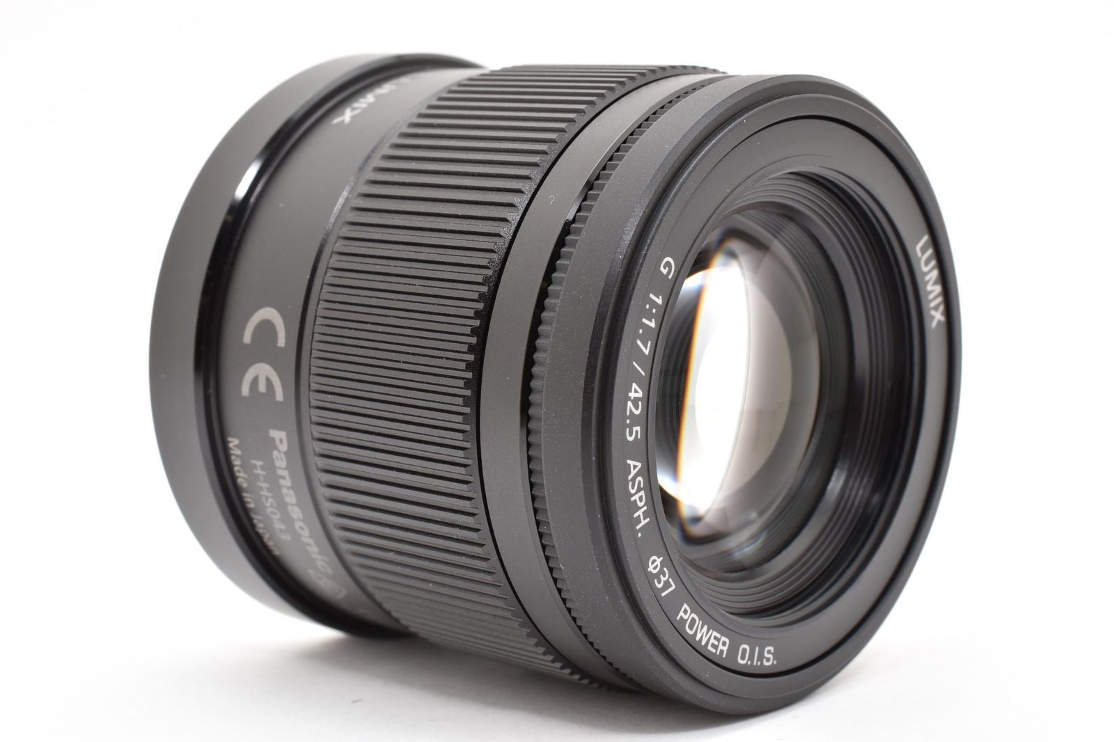 □極上品□ PANASONIC G 42.5mm F1.7 ASPH. POWER O.I.S. ブラック H 