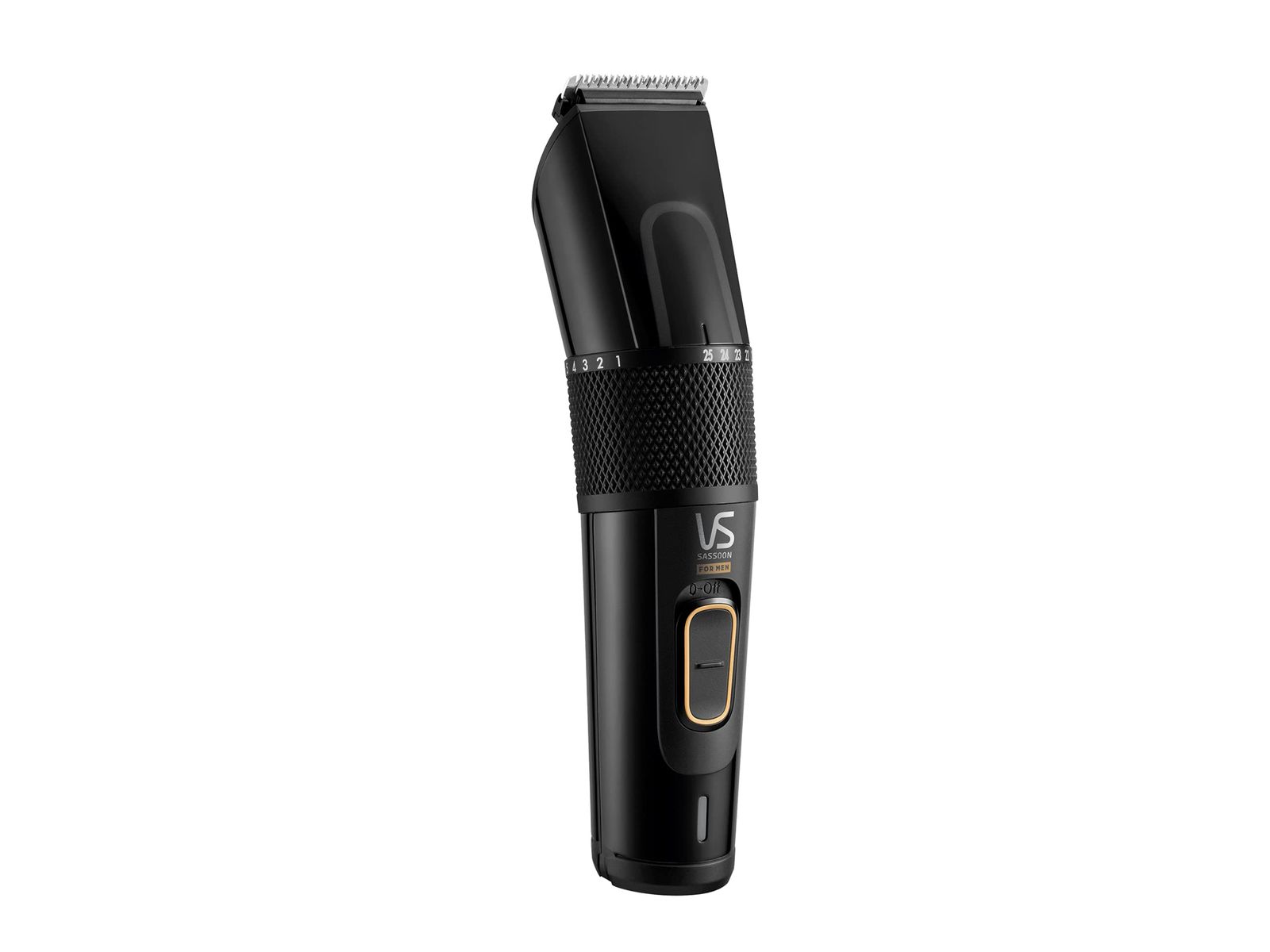 ヴィダル サスーン 電動バリカン ヘアカッター ヒゲデザイン ダイヤル式調節 (1~25mm) 充電 交流式 海外対応 ブラック VSM-6200/KJ [3)ヘアカッター]