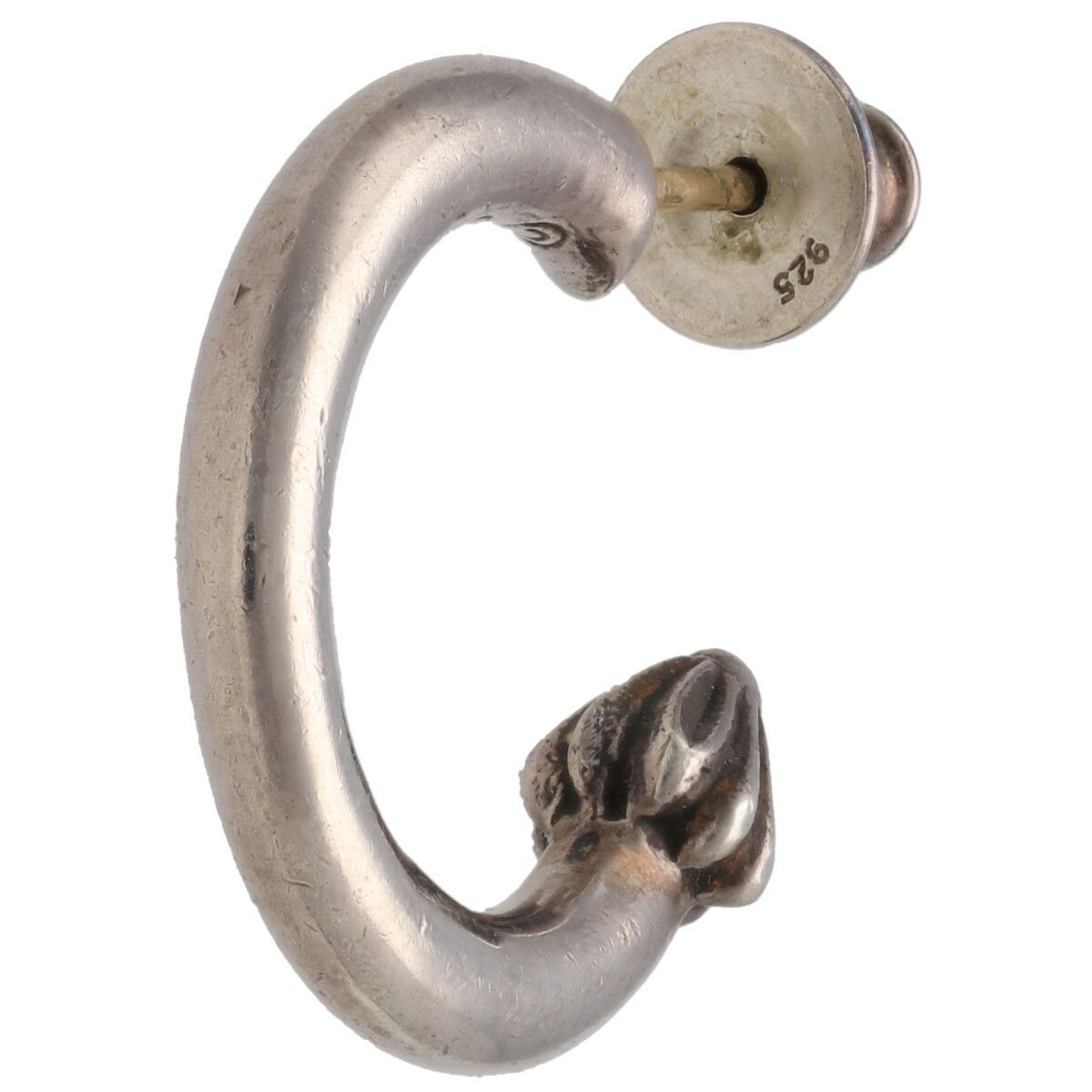 【中古】 CHROME HEARTS クロムハーツ プレーンフープピアス SV925 シルバー アクセサリー 26005332 RS