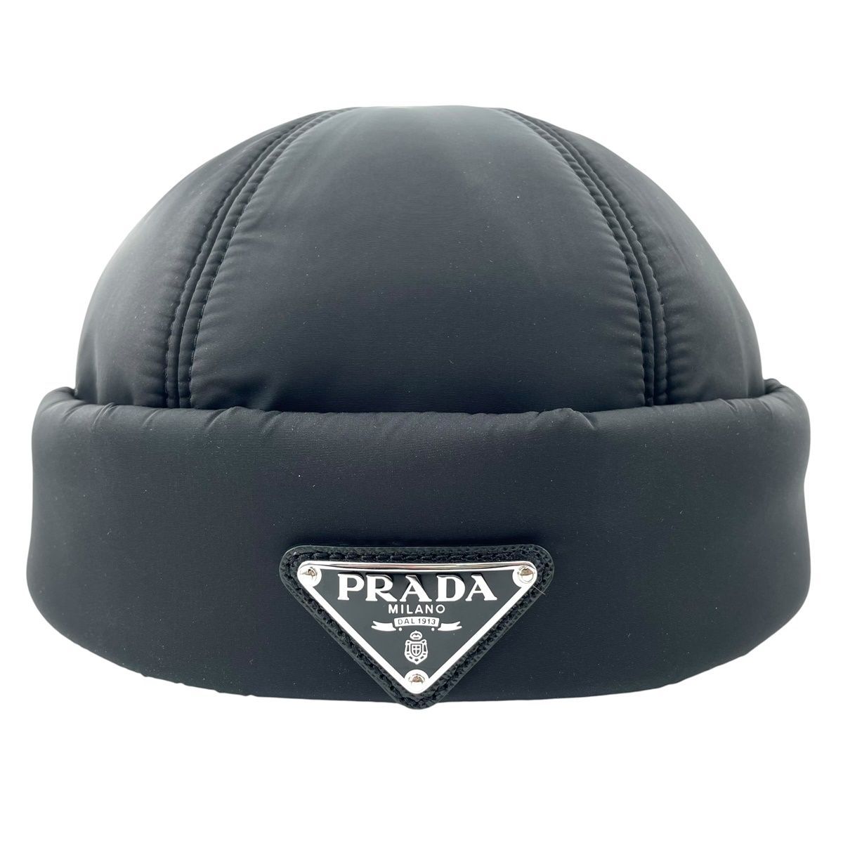 【中古】PRADA プラダ Re-Nylon ハット 2HC168 2DV4 ブラック ハット 24028801 RD 中古】PRADA プラダ Re-Nylon ハット 2HC168 2DV4 ブラック ハット