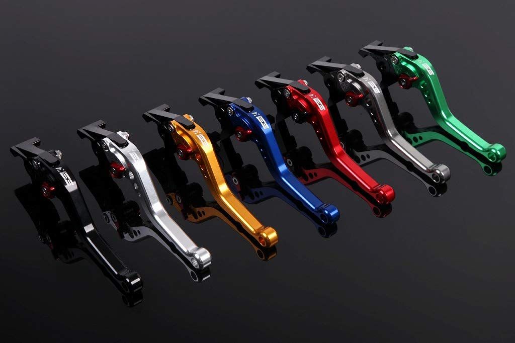 新着商品 SSK スピードラ アジャストレバーセット スタンダードショート レバー本体カラー:ブラック アジャスターカラー:ゴールド SUZUKI GSX-S125/GSX-R125 2017-2019