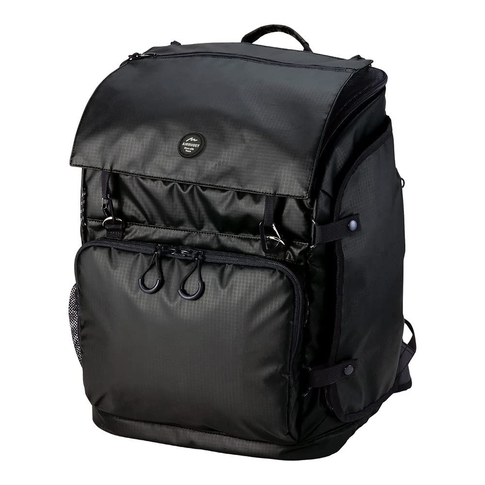 AirBuggy for Pet 3WAY BACKPACK CARRIER BLACK AD9071 エアバギーリュック レギュラーサイズ ブラック(NEW) [BLACK]