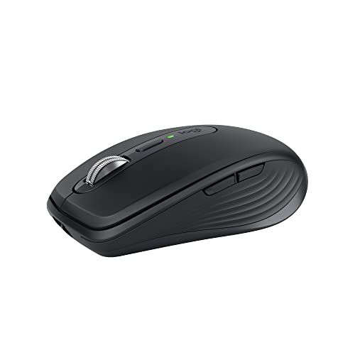 ロジクール MX ANYWHERE 3S MX1800GR 静音 マウス Bluetooth Logi Bolt Unifying非対応 コンパクト Smart Actions 対応 高速スクロールホイール 充電式 ワイヤレスマウス 無線 Windows ★m