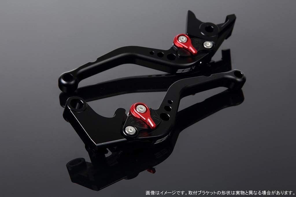 新着商品 SSK アジャストレバー スタンダードショート レバー本体カラー:マットブラック アジャスターカラー:マットレッド LVCM038BK-RD