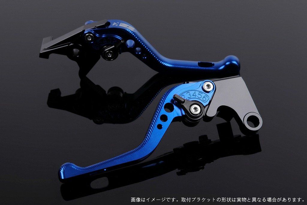 新着商品 SSK スピードラ アジャストレバーセット 3Dショート レバー本体カラー:ブルー アジャスターカラー:ブラック SUZUKI GSX-S125/GSX-R125 2017-2019